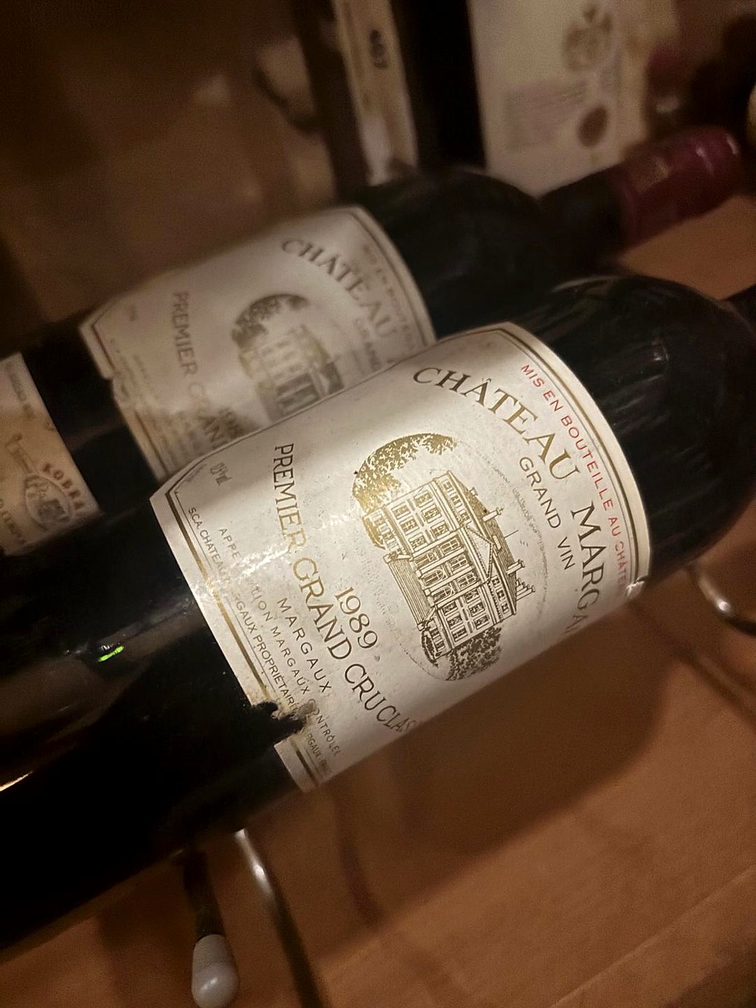 Flaschen Château Margaux 1989