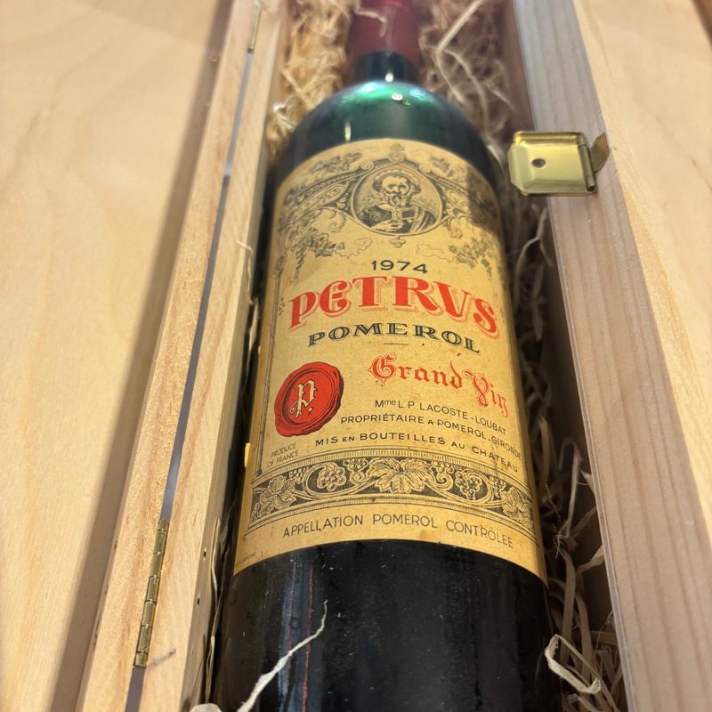 Flasche Petrus 1974